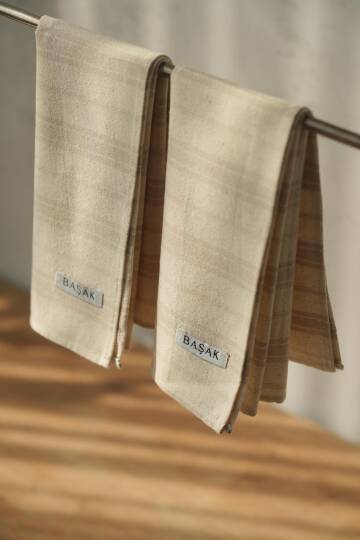 Tekli Kahve Çizgili Mutfak Havlusu 45x55 - 5