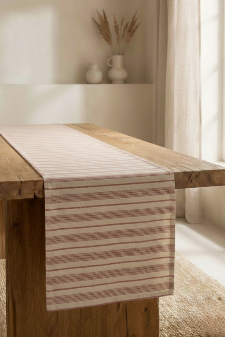 Kırmızı Çizgili Runner 140x40 - 4