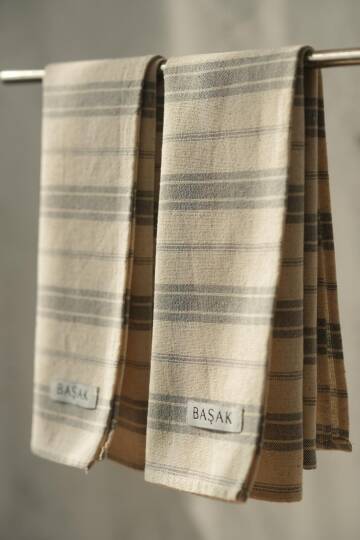 Tekli Mavi Çizgili Mutfak Havlusu 45x55 - 5