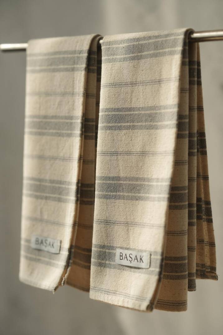 Tekli Mavi Çizgili Mutfak Havlusu 45x55 - 5