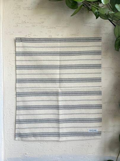 Tekli Mavi Çizgili Mutfak Havlusu 45x55 - 2